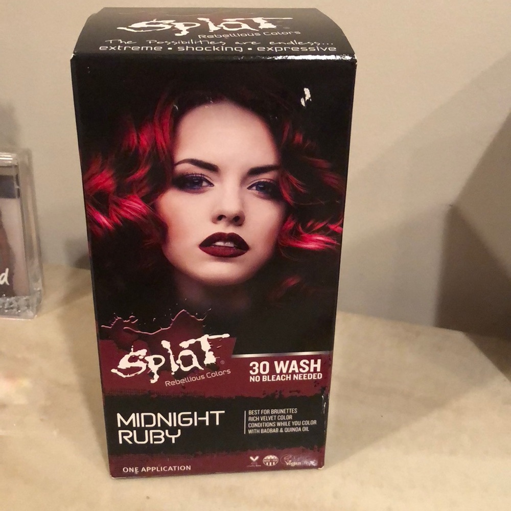 Splat Midnight Ruby Hair Dye